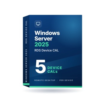 CAL RDS de dispositivo Windows Server 2025 - 5 dispositivos | PC Sales Online