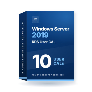 Windows Server 2019 RDS User CALs (10 Pack)