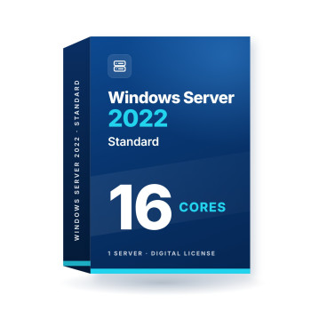 Clave de licencia Windows Server 2022 Standard 16 núcleos