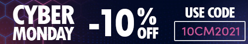 Cyber Monday 2021 use code: 10CM2021 Cyber Monday 2021 use code: 10CM2021